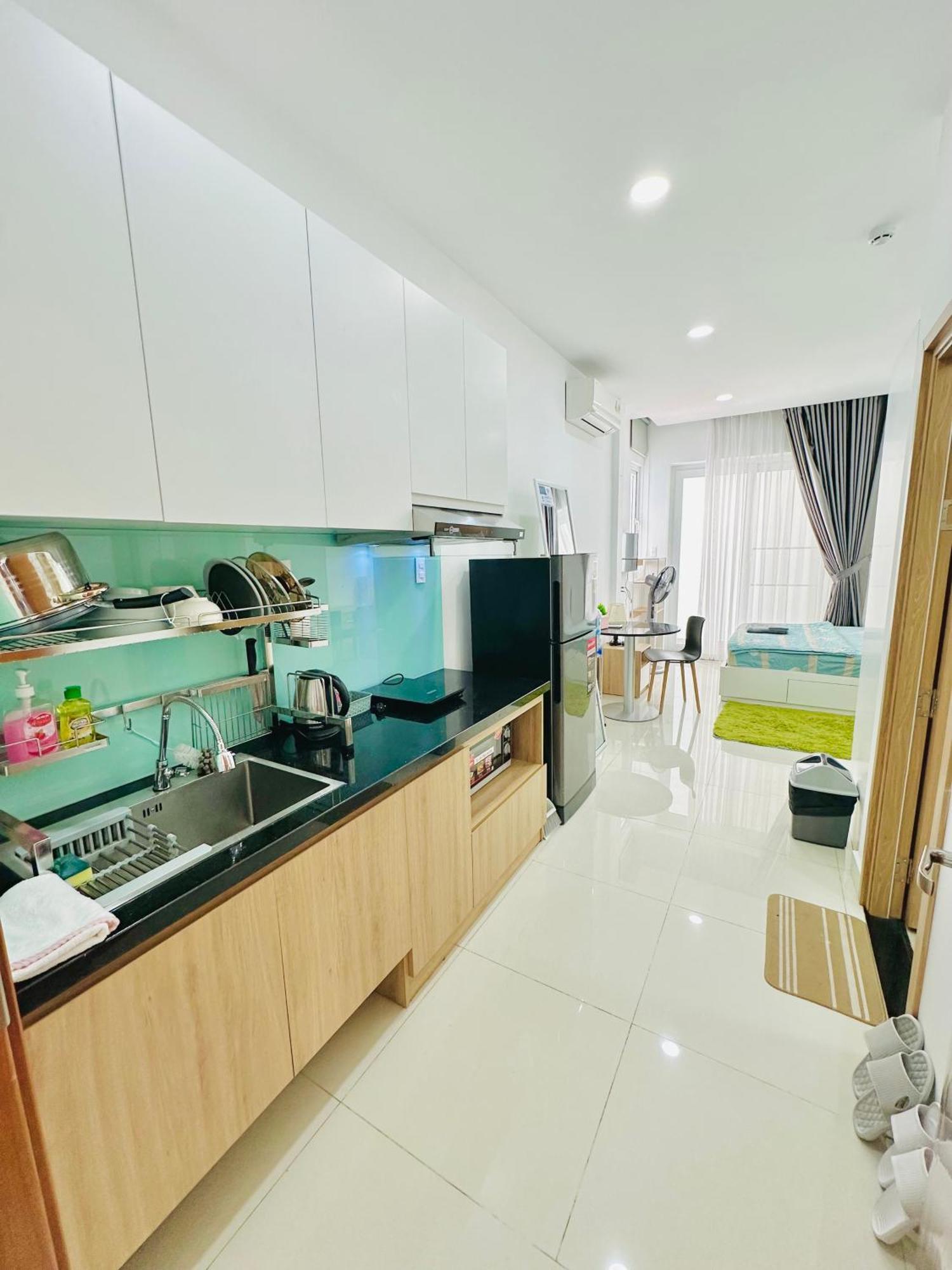 Apartamento Quiet Perfect Located 1Br With Desk 504 Ciudad Ho Chi Minh  Exterior foto