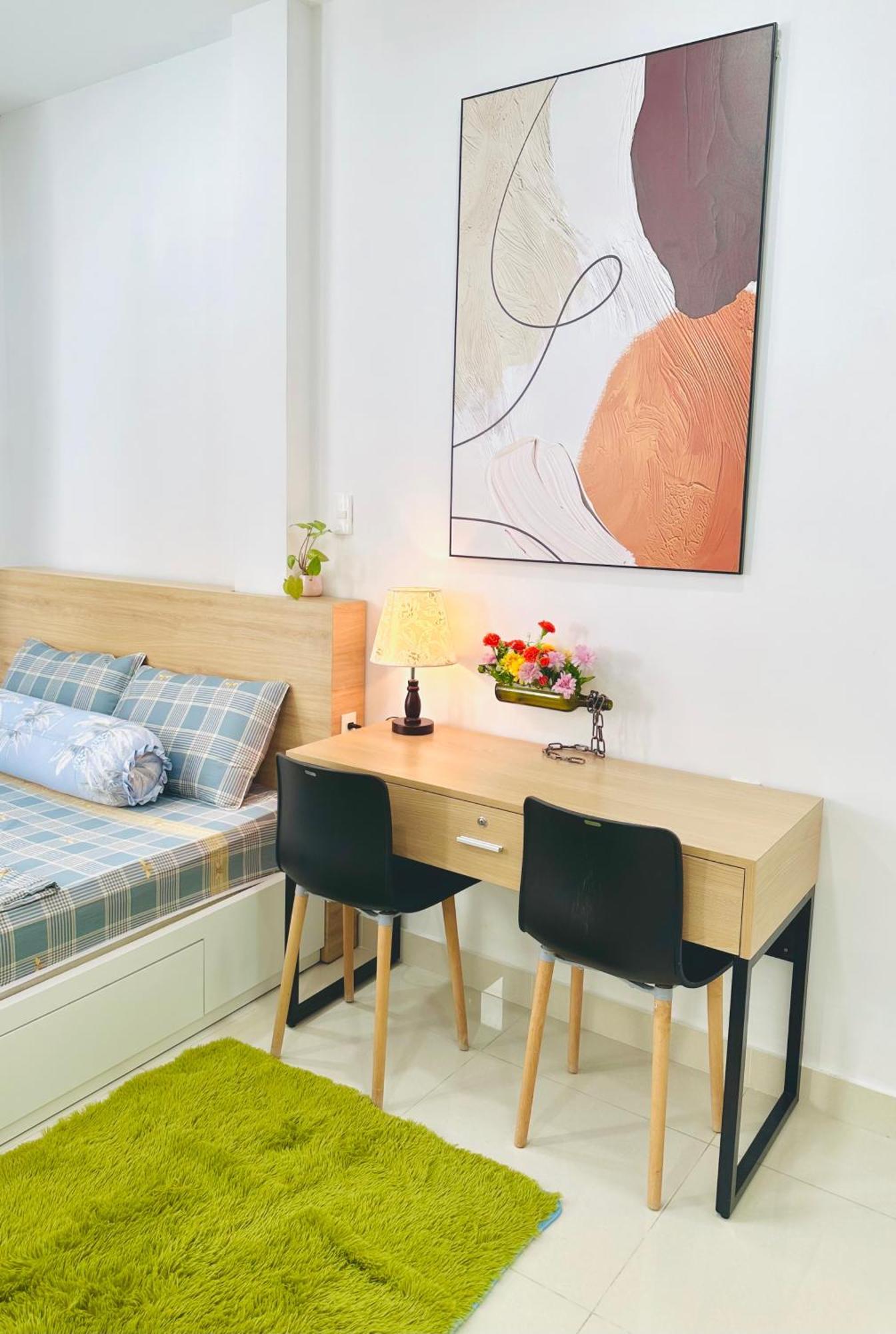 Apartamento Quiet Perfect Located 1Br With Desk 504 Ciudad Ho Chi Minh  Exterior foto